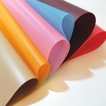 Hojas de PVC con colores personalizados y estilos de relieve